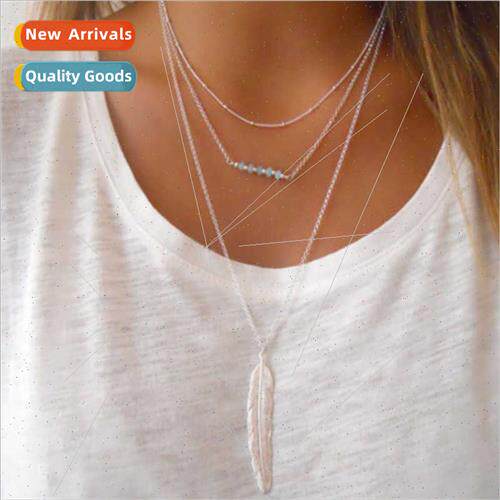 Europe fashion women vintage jewelry multilayer copper bead