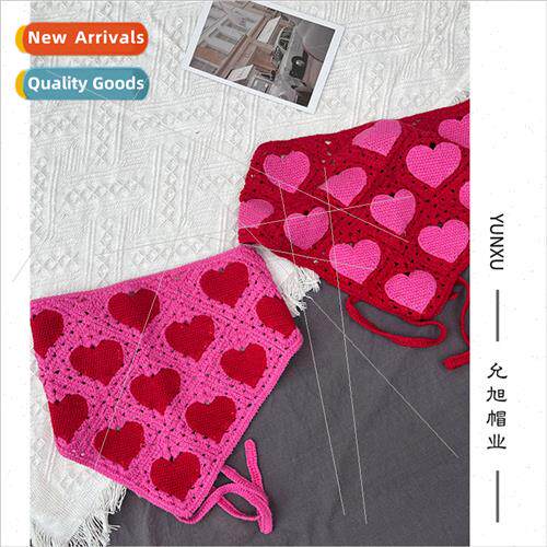 Playful girl/Korean  sweet heart crochet hair bfemale knting