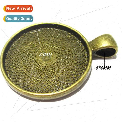 Striped alloy bottom bracket DIY pendant jewelry accessories