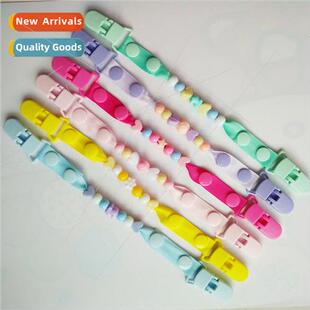 Kindergarten baby handkerchief anti-drop clip children drool