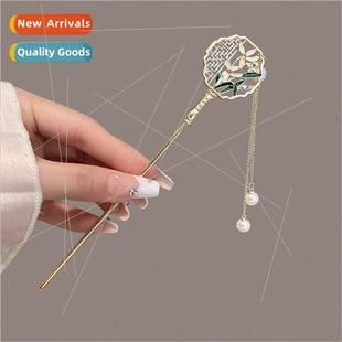 Now hairpin new Chinese ancient senior sense hairpin tempera