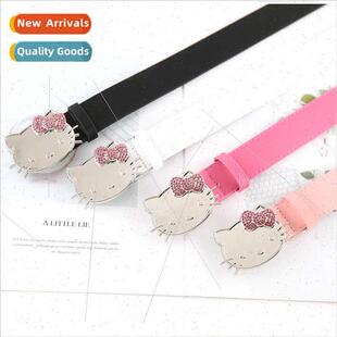 New Cat Buckle Head Belt Millennial Spice Girls Subculture J