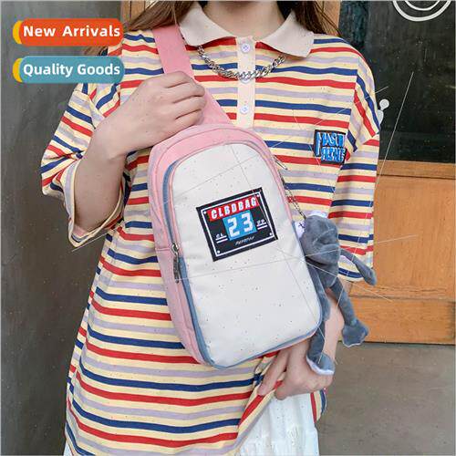 2023 Spring Summer new nd chest bag female college boys cros