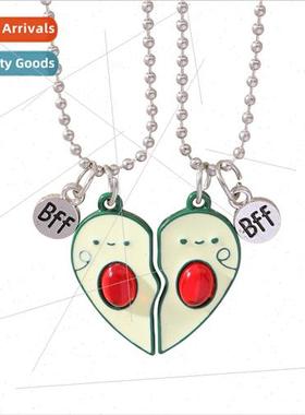 New Best Friend Best Friend Heart Necklace BFF Kids Friendsh