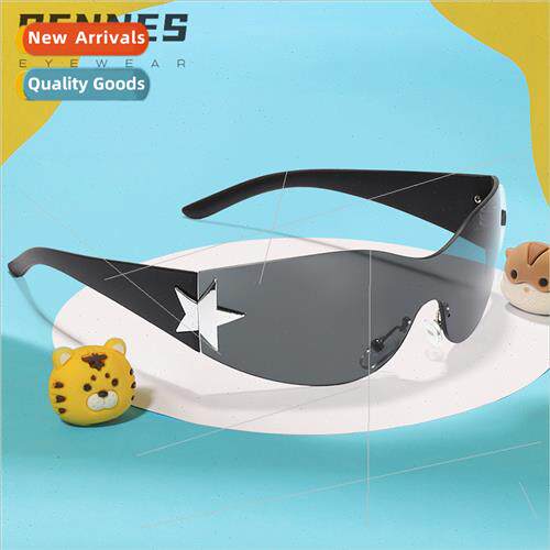 Children sunglasses tide boys girls fashion set shoot one-pi
