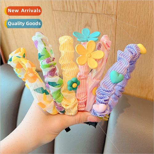 Children hair bands baby princess bow headbhairpin fru cute