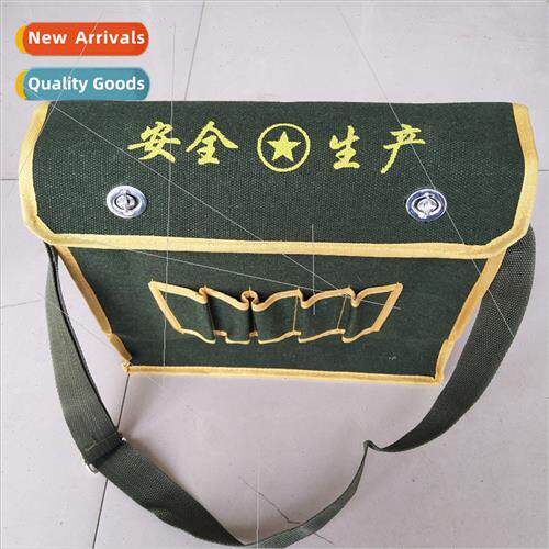 Thickened Canvas Toolkit Electricians Bag Hardware Tool Bag