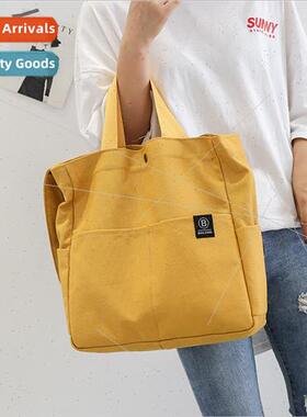2020 Summer New Canvas Bag Female Korean ngle Shoulder Cross