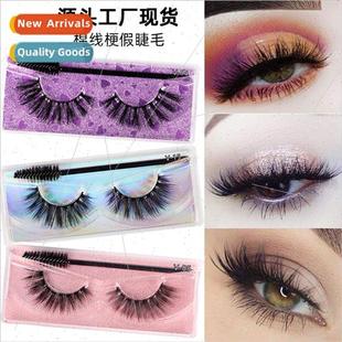 thread eye series Pack Eyelash Pair fake cotton False