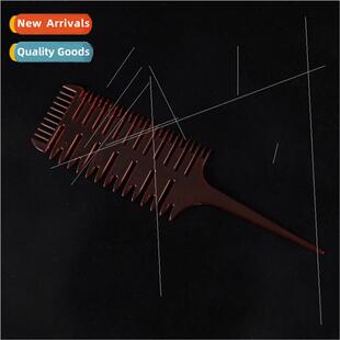 color art comb big knife comb big tooth comb curly hair larg