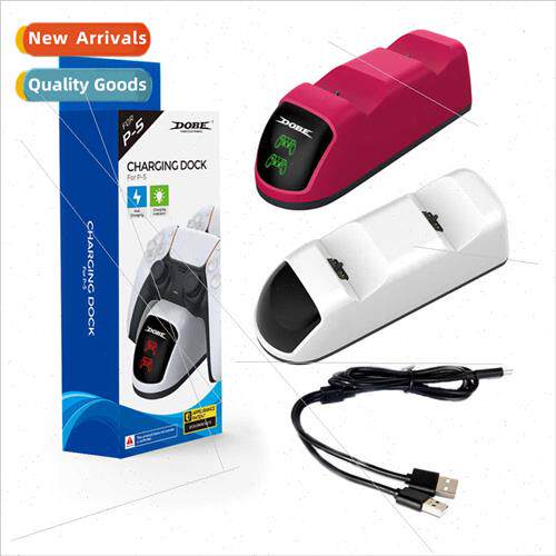 PS5 controller dock charger LED indicator PS5 wireless gamep