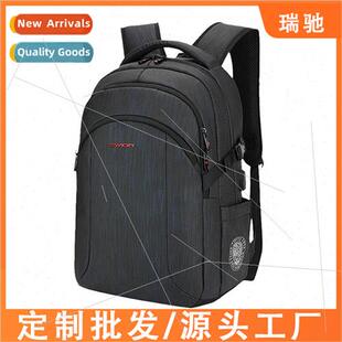 Business shoulders backpack men laptop charging computer bag