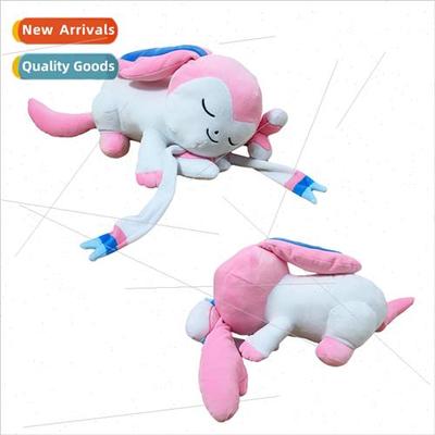 New Sleeping Sylveon Pokemon Fairy Ibuki plush toy doll doll