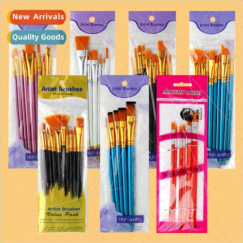 Multi nylon gouache watercolor paint brush oil painting brus