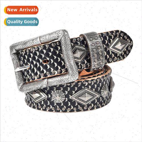 Europe men women belts punk fashion snake belt