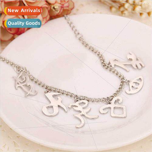 Europe Movie & TV Jewelry Cy Bones Alphabet Bracelet Fashion