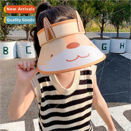 Children sun hat big small children anti-ultraviolet shading