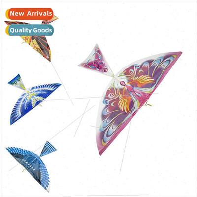 ban flying bird large rubber band power bird toys power flut