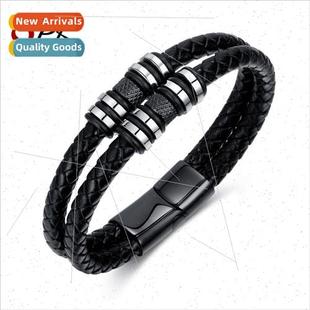 Layer Hand Woven Korea Bracelet Multi Leather Vintag Fashion