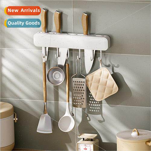 Row hooks knife rack wall-mounted wall hooks kchen utensils