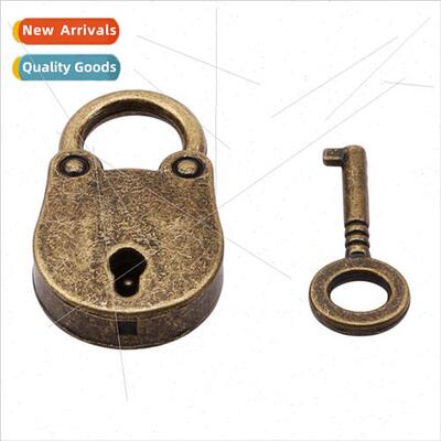 Bear Lock Vintage Padlock  Wooden Box Padlock Laptop Lock Ho