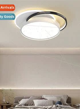 Modern minimalist master bedroom ceiling light living room c