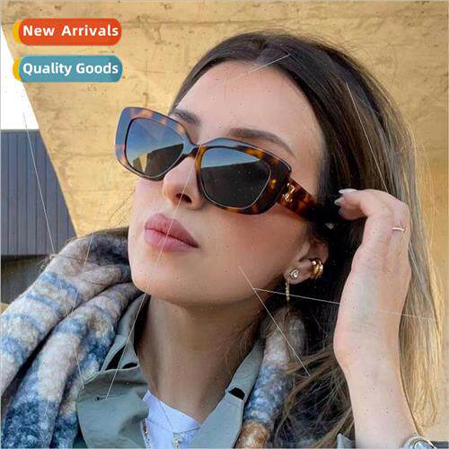 American retro sunglasses female senior sense big face fat f