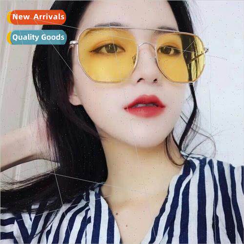 Europe new polygonal glasses nd men women sunglasses fashion