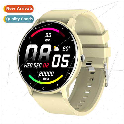 ZL02D round screen smart bracelet heart rate blood pressure