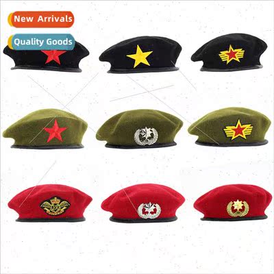 Hat Sailor Dance Permance Autumn Winter Warm Pentagram Badge