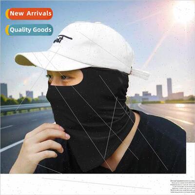Ice silk sunscreen mask full face sports headgear bicycle mo