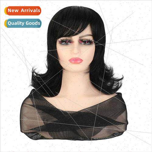 Wig head cover unisex short curly hair Europe full head hair