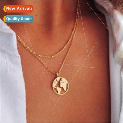 Europe fashion women alloy personalized collarbone chain jew