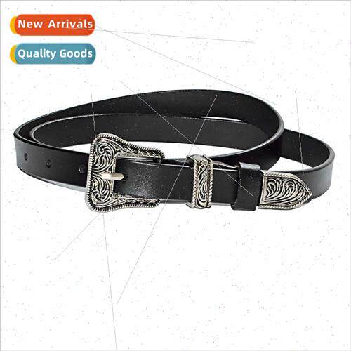 Korean fashion hipster new real cowhide leather belt women s