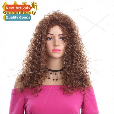 front lace african small curly hair wrap tube long curly hai