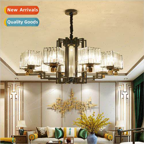 2022 new new Chinese crystal chandelier living room bedroom