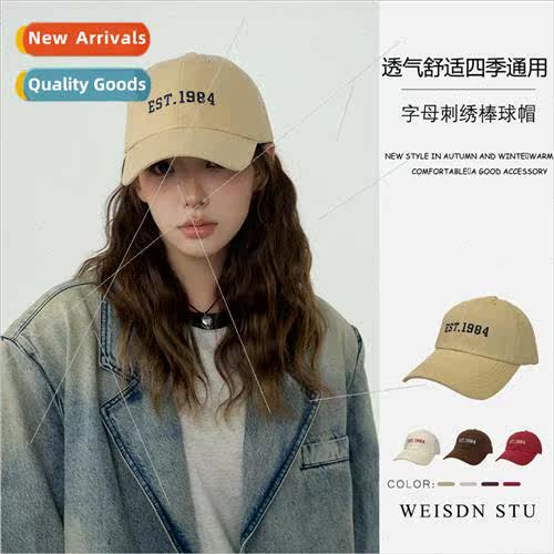 2023 new letters embroidered baseball cap wh large head circ