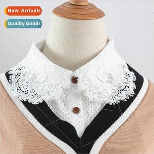 fall collar winter multifunctional col Versatile false shirt