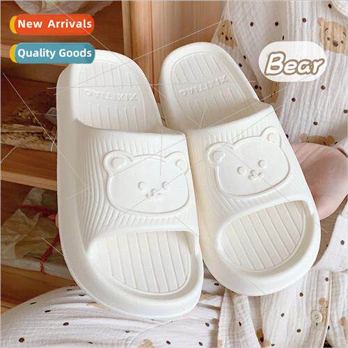 eva ad sh sense soft bottom one word slippers cute cartoon b