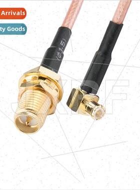 Coaxial RF Adapter Cable RP-SMA-K Female Reverse to MCX-JW M