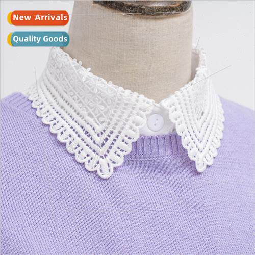 Fashion high-grade small collar embroidery false collar coll