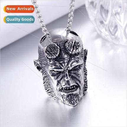 Europe Vintage Skull Men Atmosphere Alloy Pendant Jewelry
