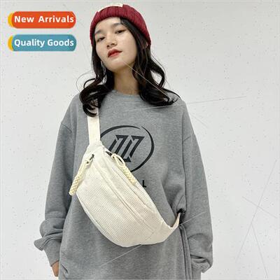 Chest bag ladies ins super cool large-capacy crossbody bag J