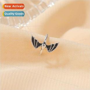 bat ear couple fashion holes retro whout Gothic clips