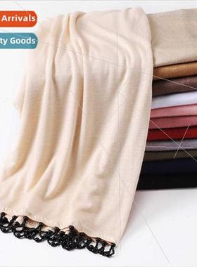 New stchy breathable solid color mercerized cotton head hand