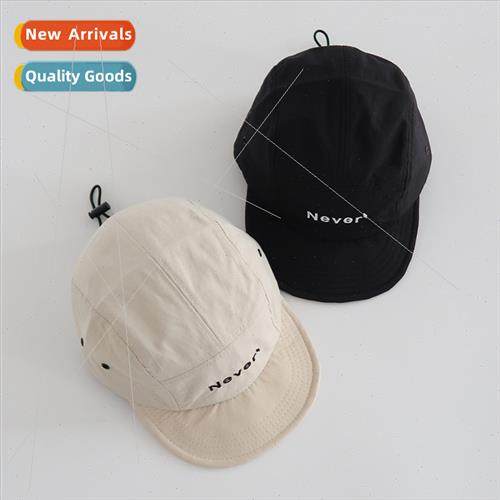 American tide soft top flat brim hip-hop cap men retro work