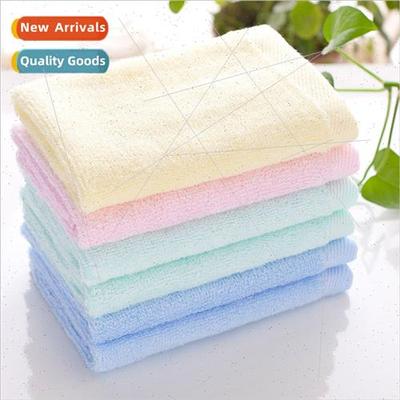 Towel Bamboo Fiber Vegan Kids Square Towel Merchant Absorben