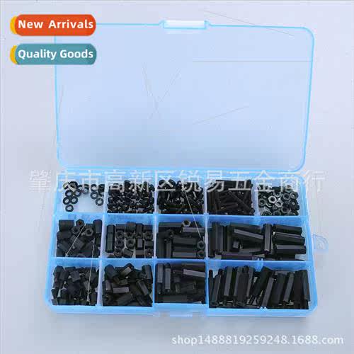 Nylon Screws & Nuts Combo Set Boxed 310pcs Nylon Screws Blac