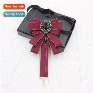 School Decoration Unim Lapel Acc Bow Flower Tie