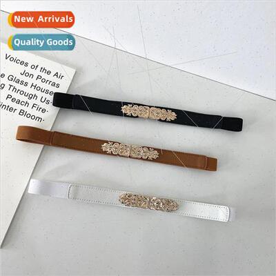 Tunic Belt Women Decorative Waistband Skirt mple Snap Elasti